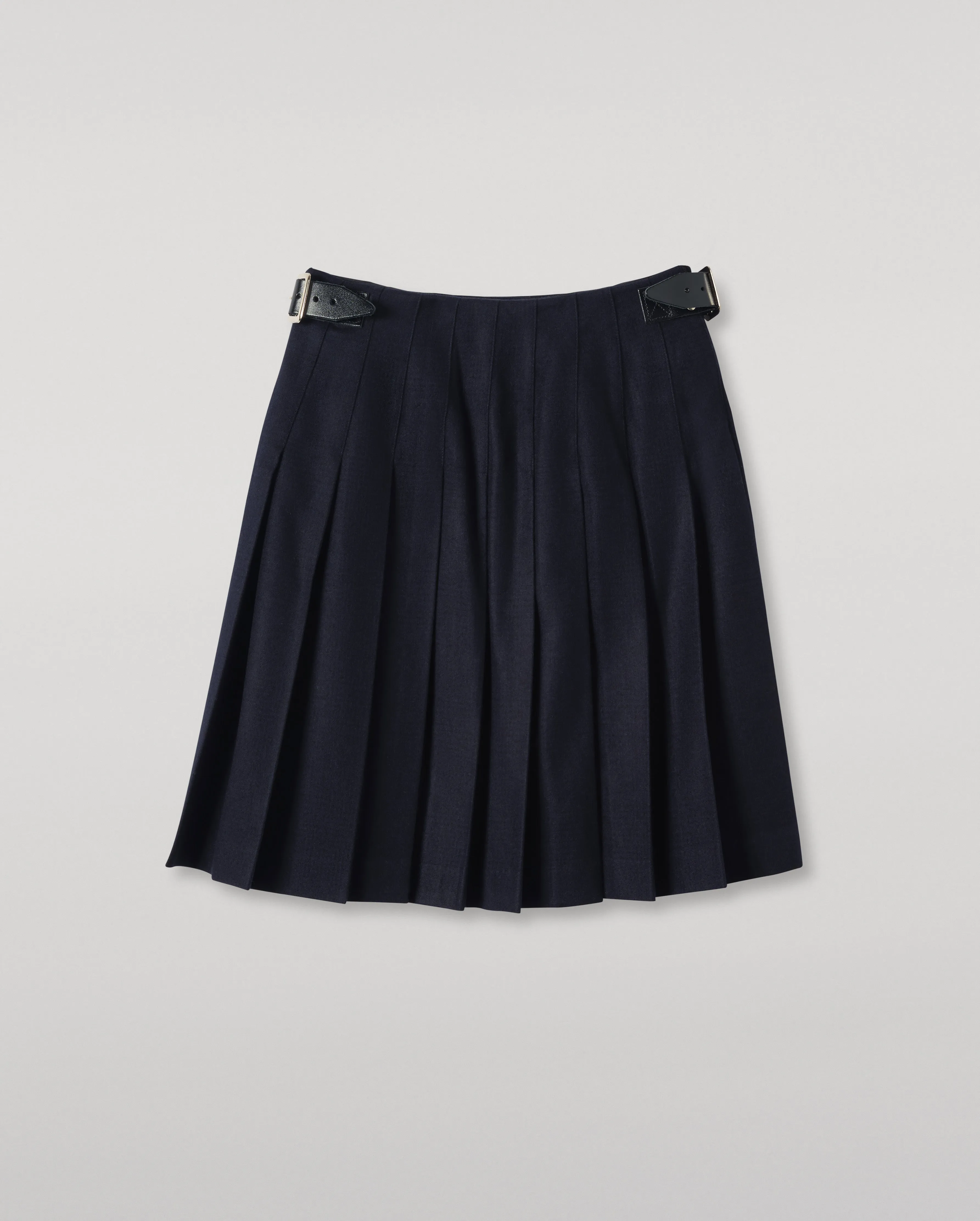 Le Kilt | Johnstons of Elgin Navy Kilt sold by Johnstons of Elgin product image thumbnail 3