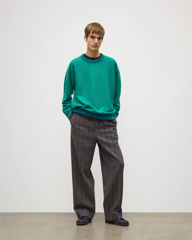 Liddell Green Cashmere Sweatshirt made by Johnstons of Elgin