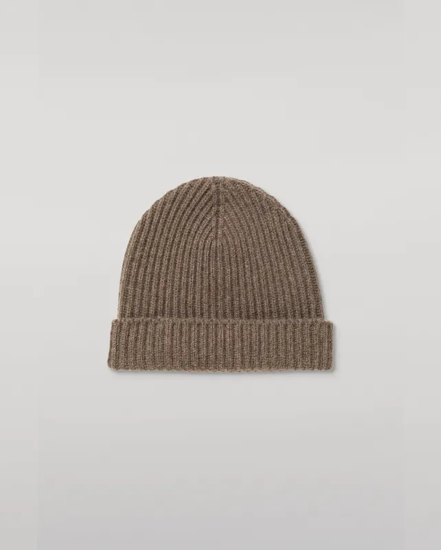Lovat Brown Cashmere Hat made by Johnstons of Elgin
