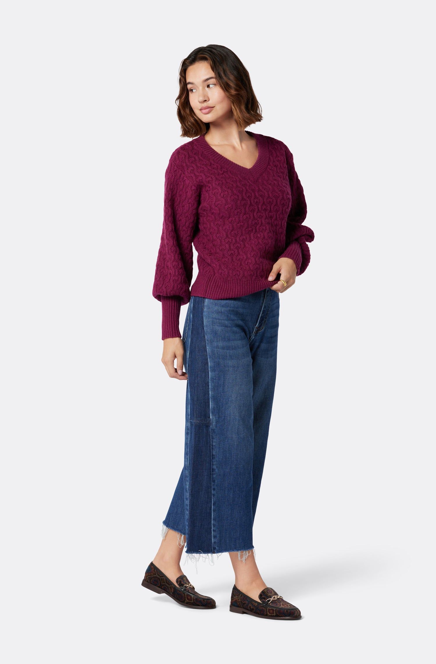 Kerrison V-Neck Sweater sold by Joie product image thumbnail 5