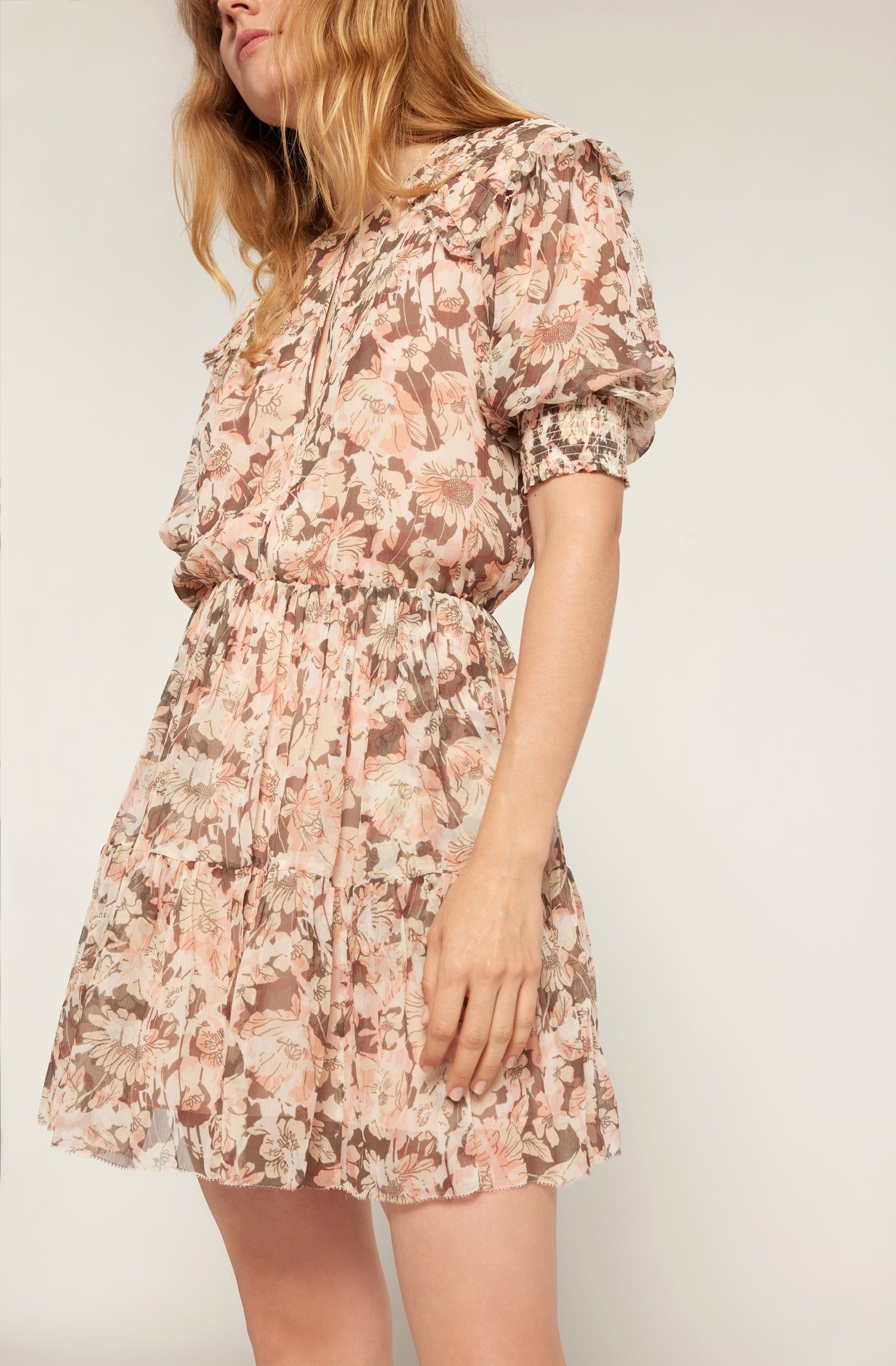 Laura Mini Silk Dress sold by Joie product image thumbnail 2
