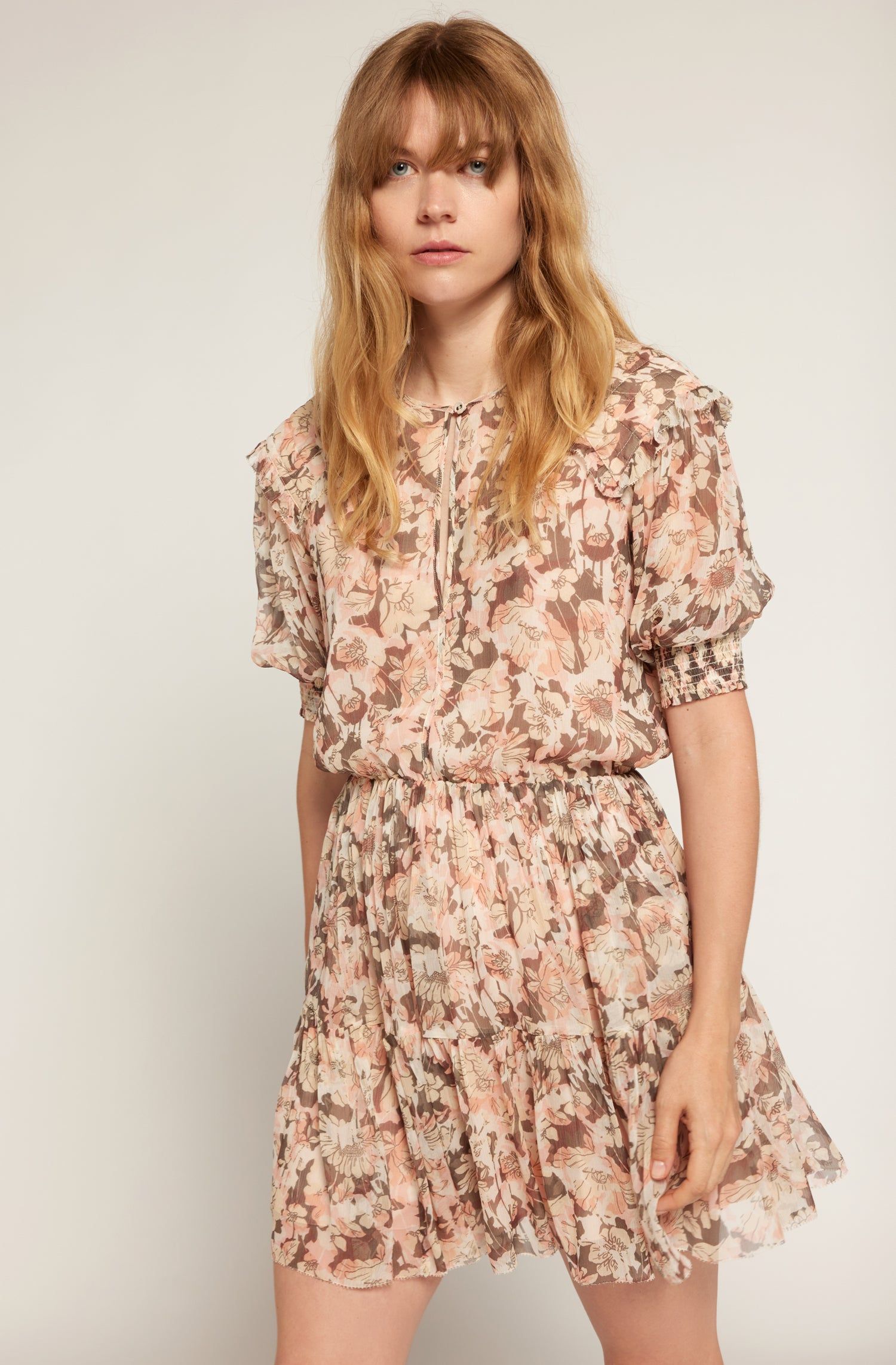 Laura Mini Silk Dress sold by Joie product image thumbnail 4
