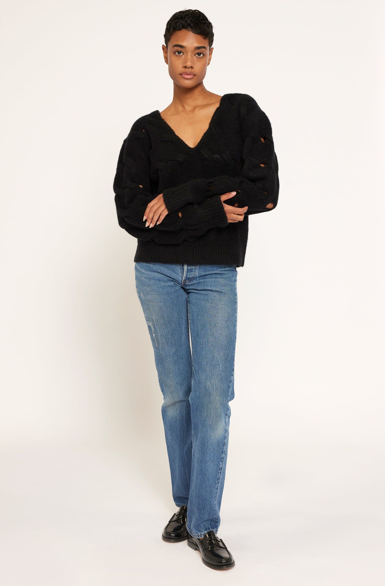 Aaliyah V-Neck Sweater sold by Joie product image thumbnail 2