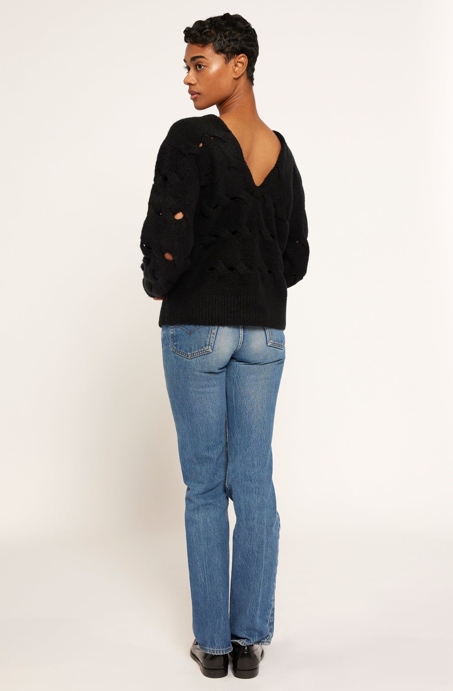 Aaliyah V-Neck Sweater sold by Joie product image thumbnail 4