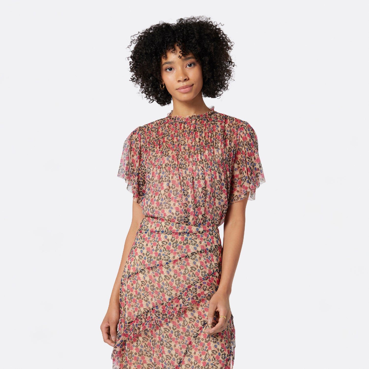 Madison Short Sleeve Silk Top sold by Joie product image thumbnail 7