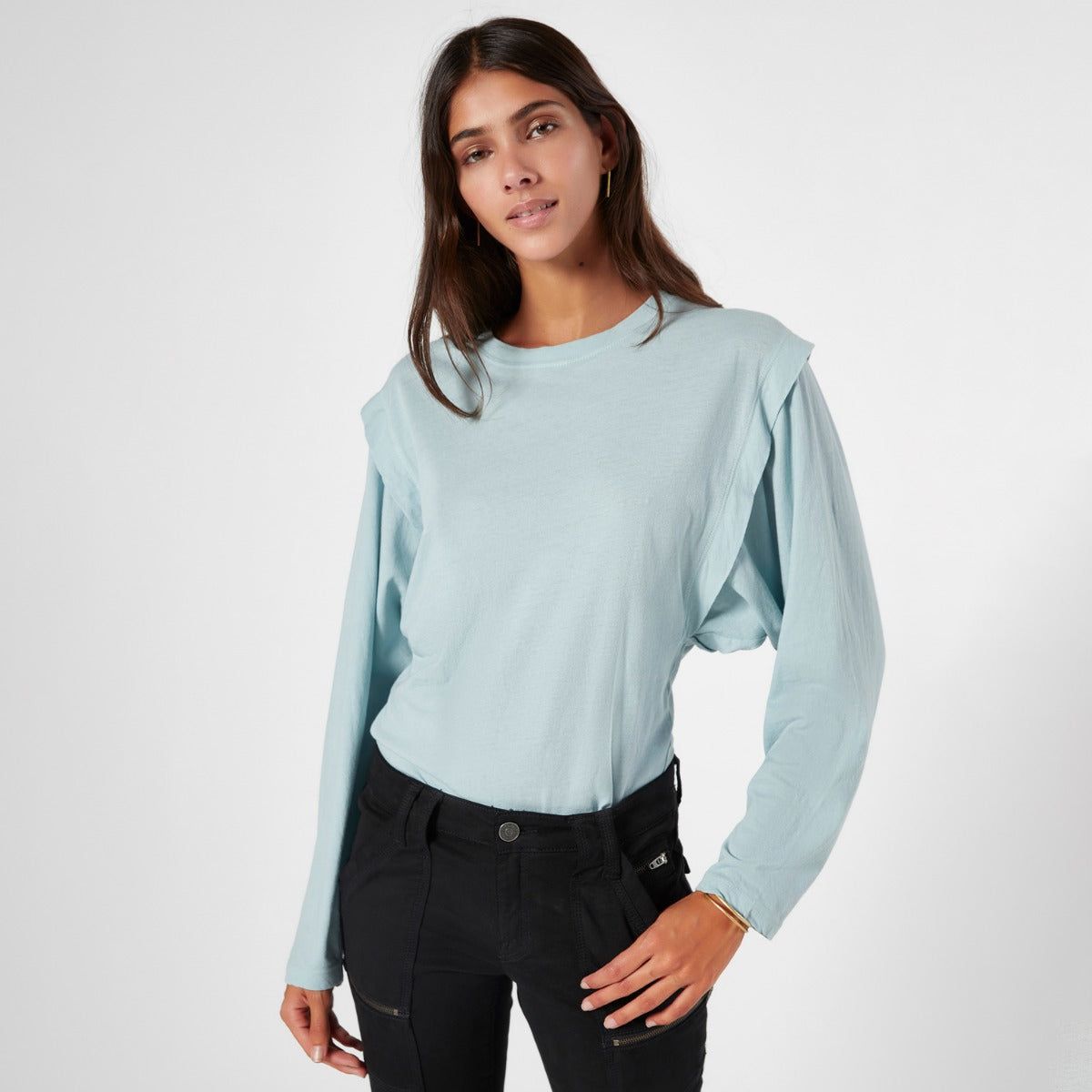 Lancer Cotton Long Sleeve Top sold by Joie product image thumbnail 5