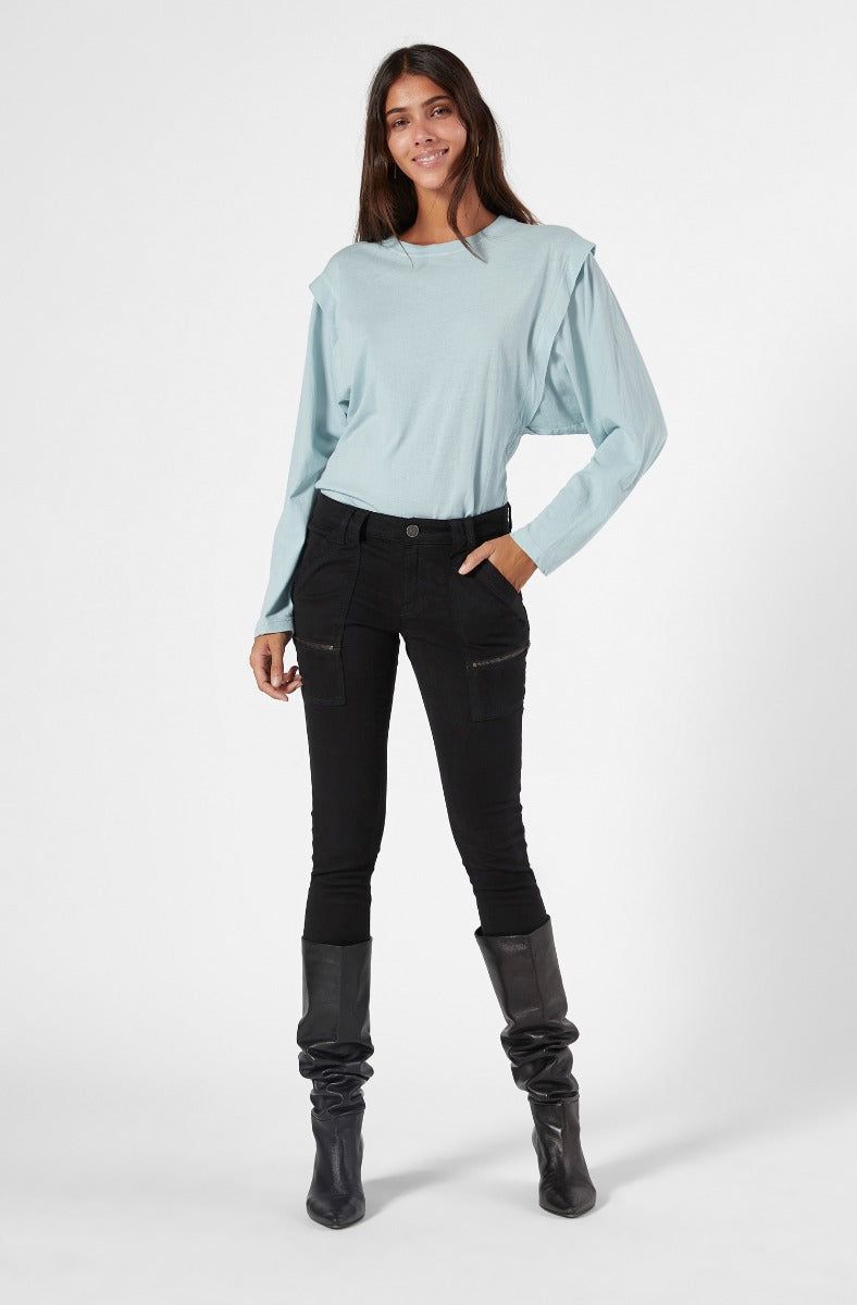 Lancer Cotton Long Sleeve Top sold by Joie product image thumbnail 2