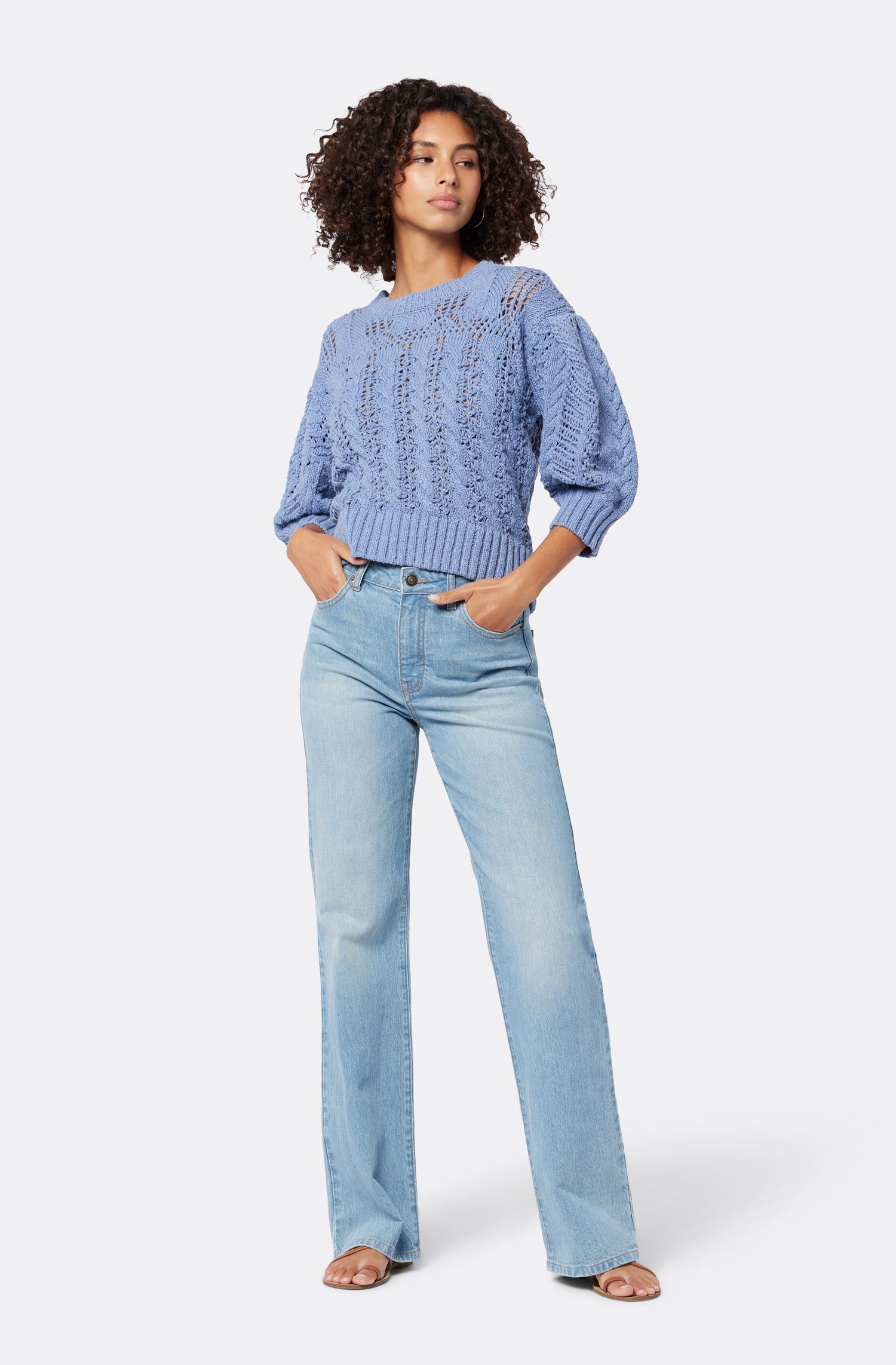 Ella Crew Neck Cotton Sweater sold by Joie product image thumbnail 2