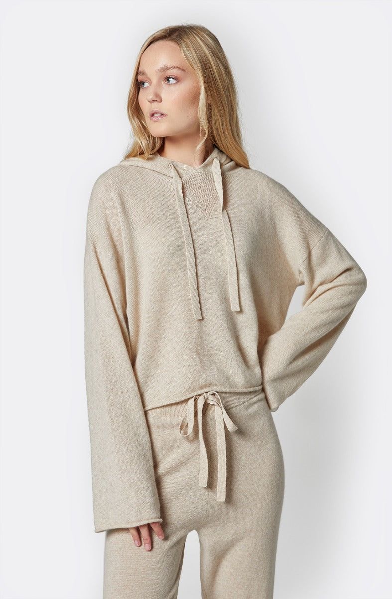 Haskett Cashmere Hoodie sold by Joie
