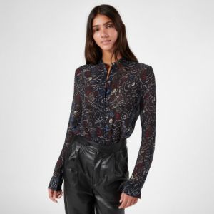 Roselle Long Sleeve Silk Top sold by Joie