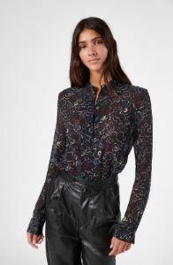 Roselle Long Sleeve Silk Top sold by Joie