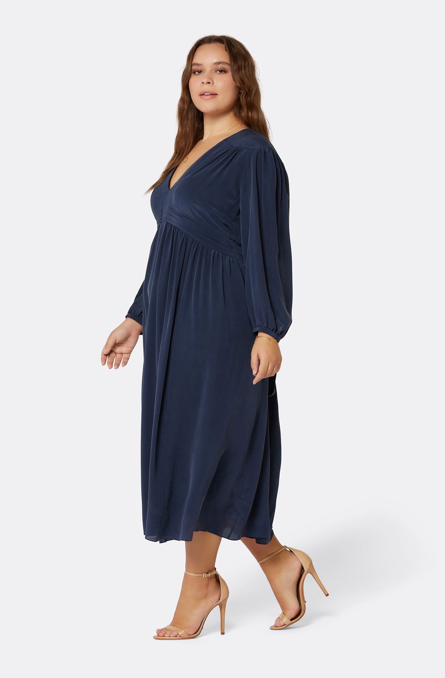 Kaz Midi Silk Dress sold by Joie product image thumbnail 9