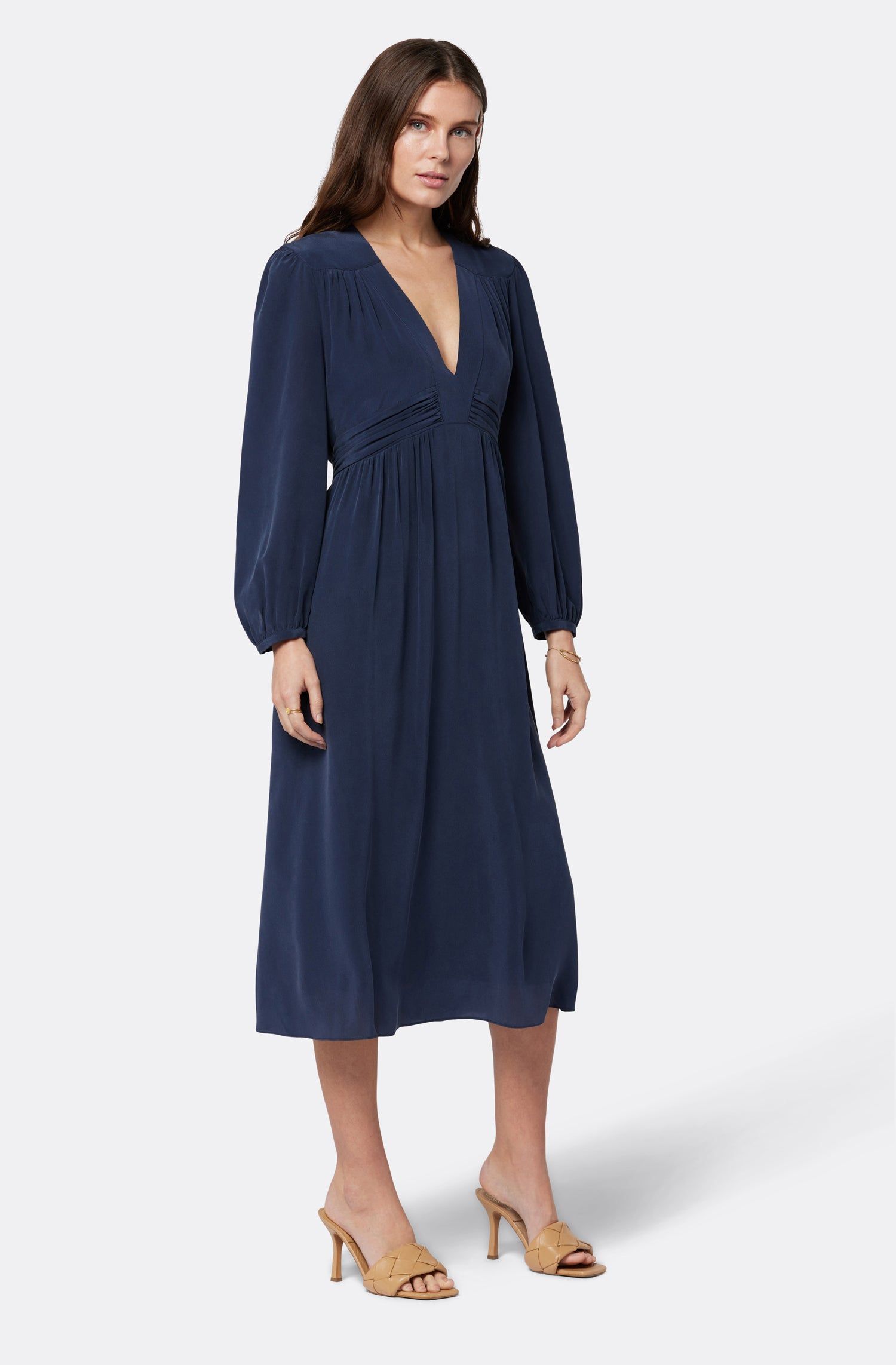 Kaz Midi Silk Dress sold by Joie product image thumbnail 3