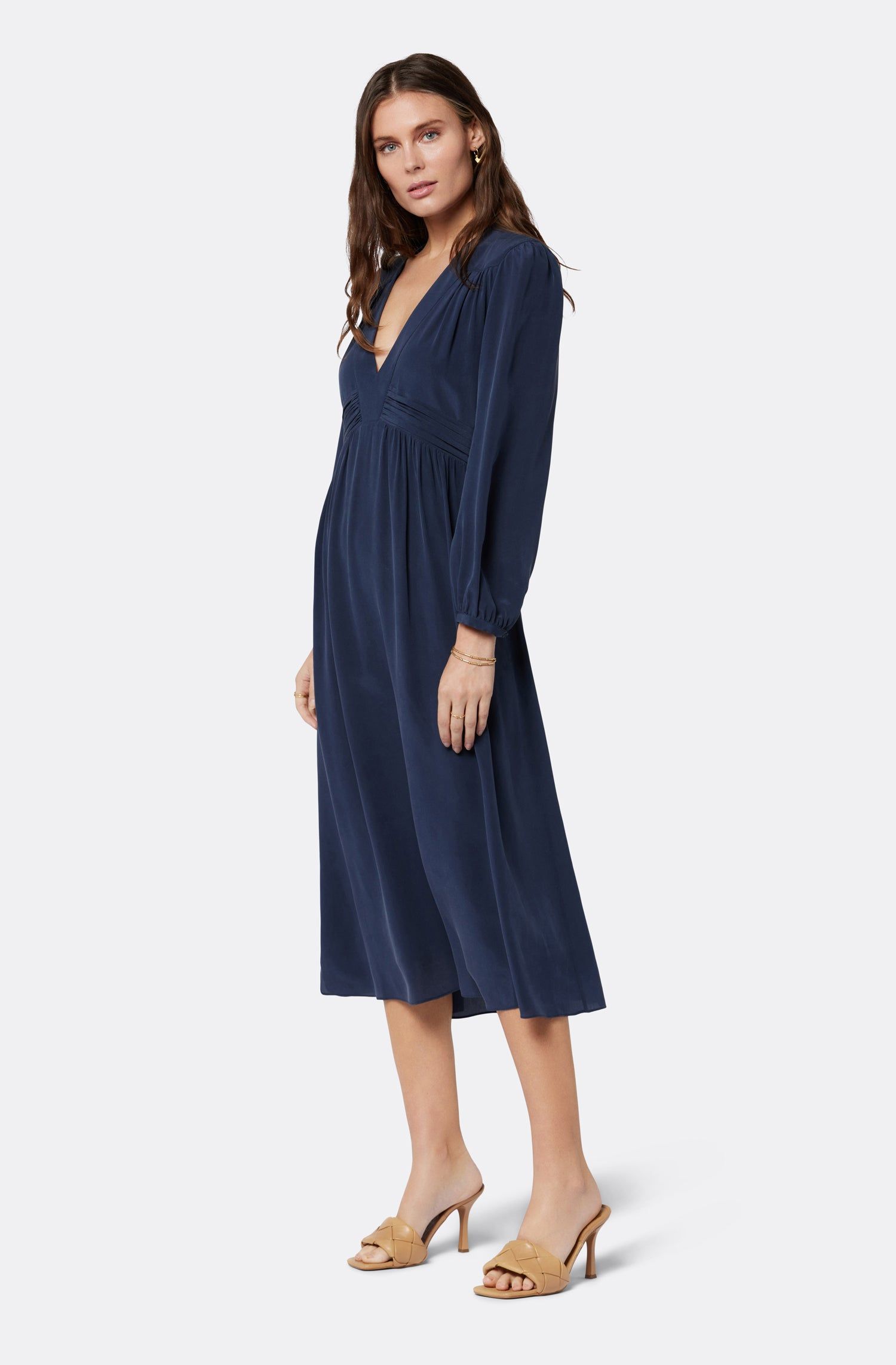 Kaz Midi Silk Dress sold by Joie product image thumbnail 4