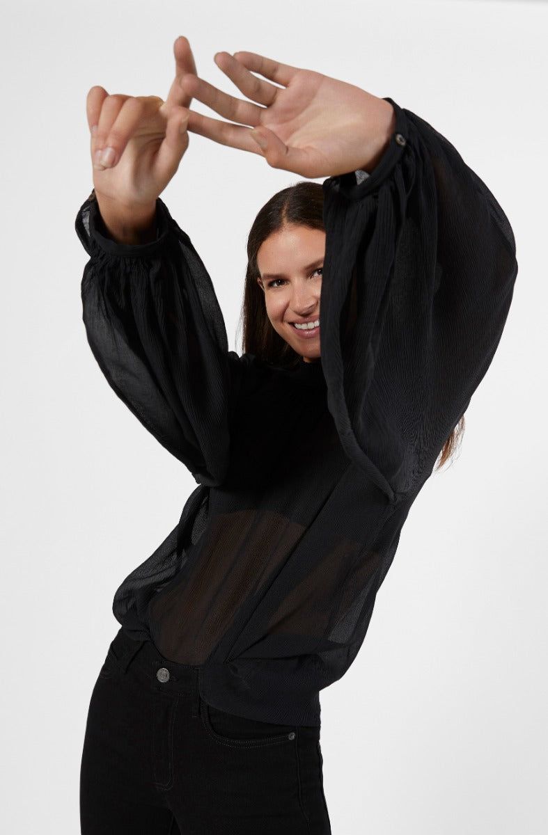 Aldine Long Sleeve Silk Top sold by Joie product image thumbnail 4