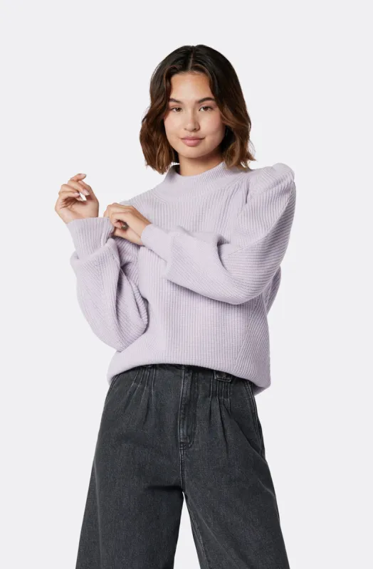 Tandou Mockneck Wool Sweater sold by Joie