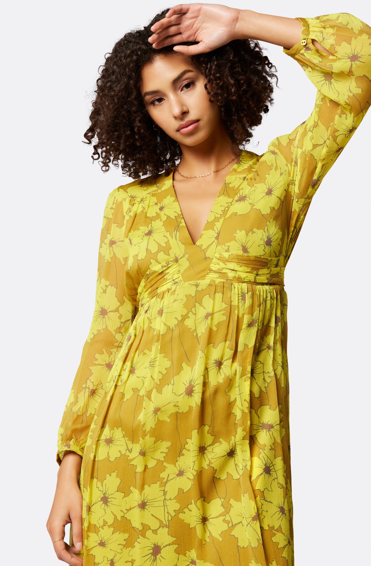 Kaz Midi Silk Dress sold by Joie product image thumbnail 2