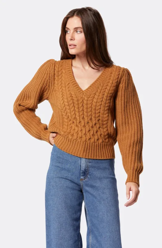 Menara V-Neck Wool Sweater sold by Joie