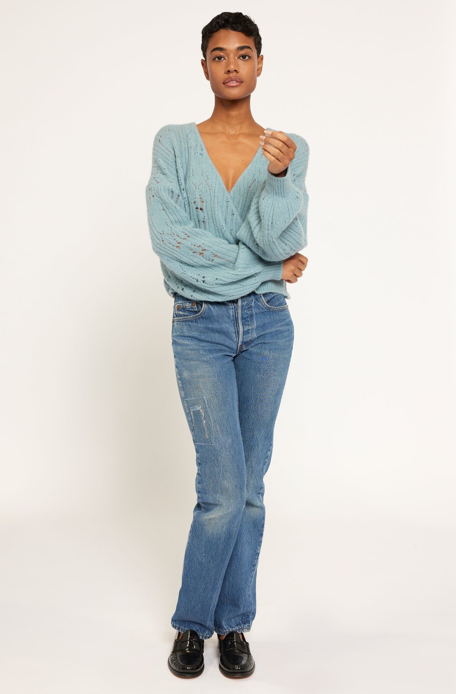 Devika V-Neck Sweater sold by Joie product image thumbnail 2