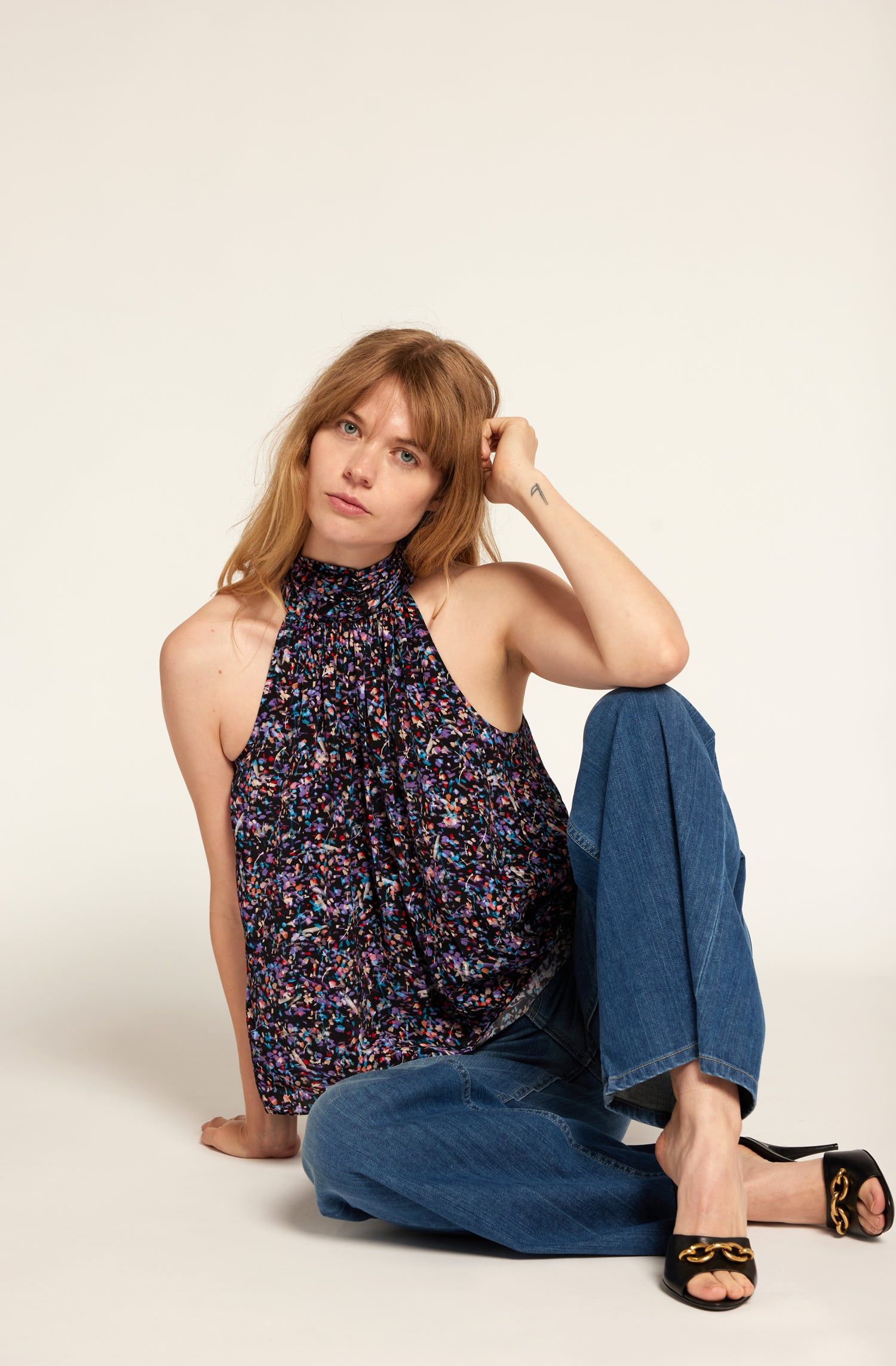 Penelope Halter Top sold by Joie product image thumbnail 6