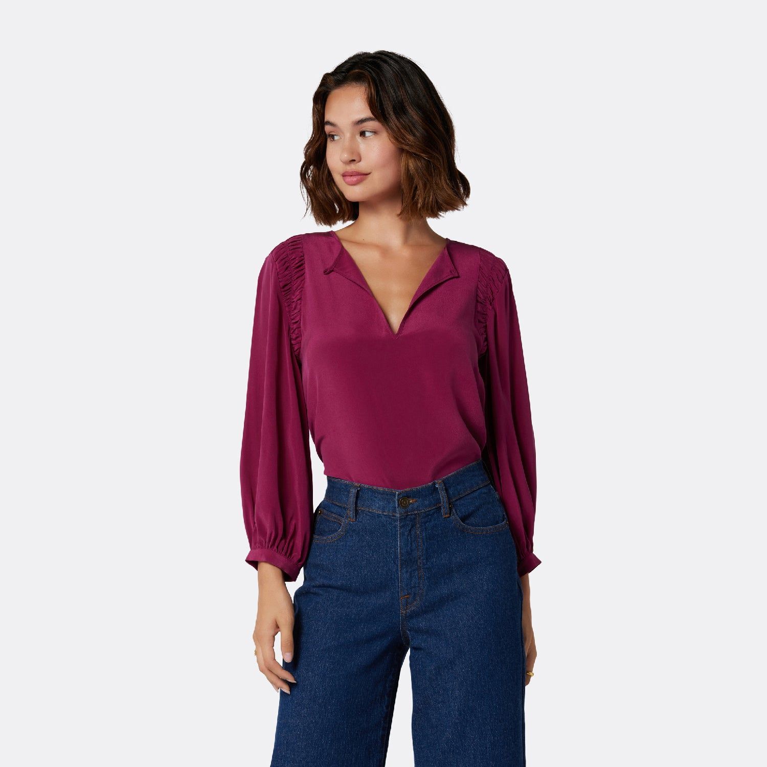Collette Long Sleeve Silk Top sold by Joie product image thumbnail 6