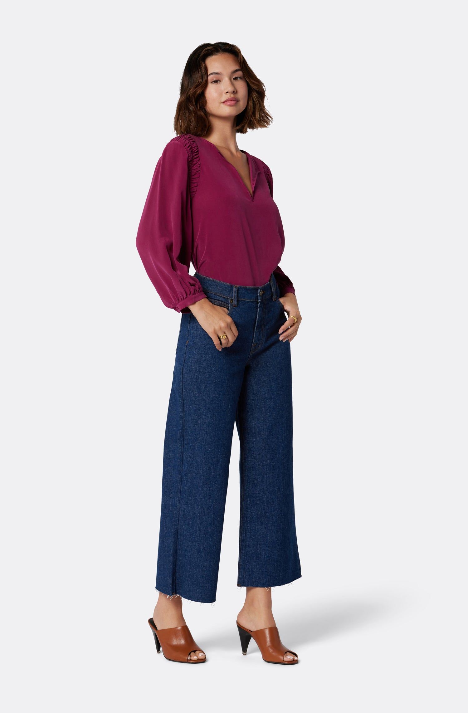 Collette Long Sleeve Silk Top sold by Joie product image thumbnail 4