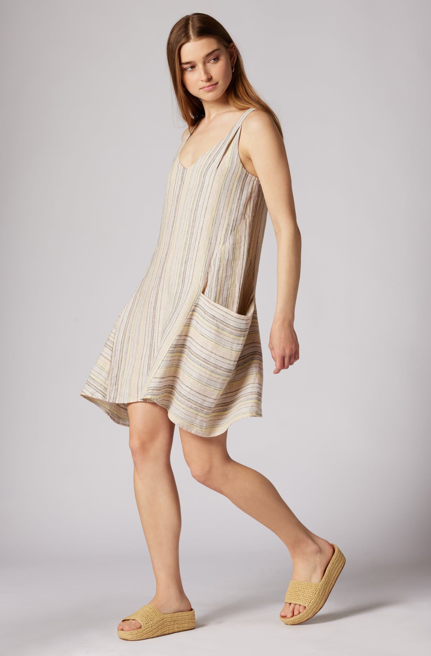 Adinna Linen Mini Dress sold by Joie product image thumbnail 3