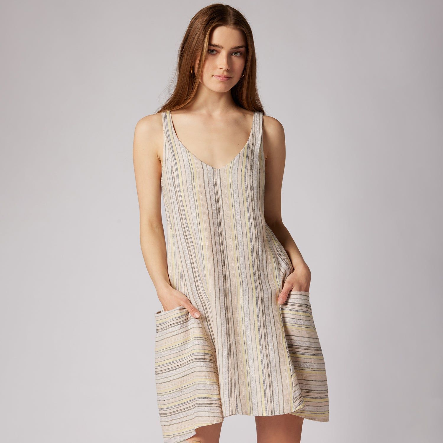 Adinna Linen Mini Dress sold by Joie product image thumbnail 4