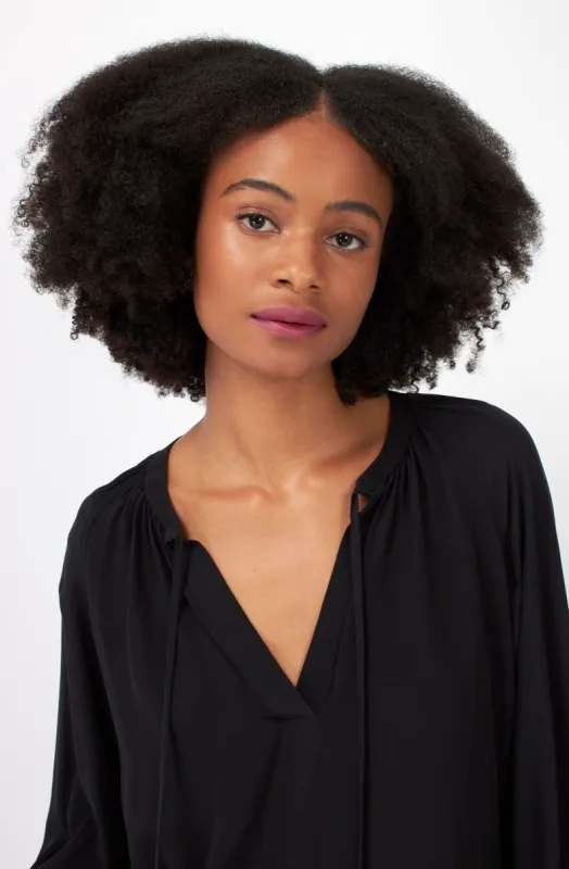 Cecarina Long Sleeve Silk Top sold by Joie