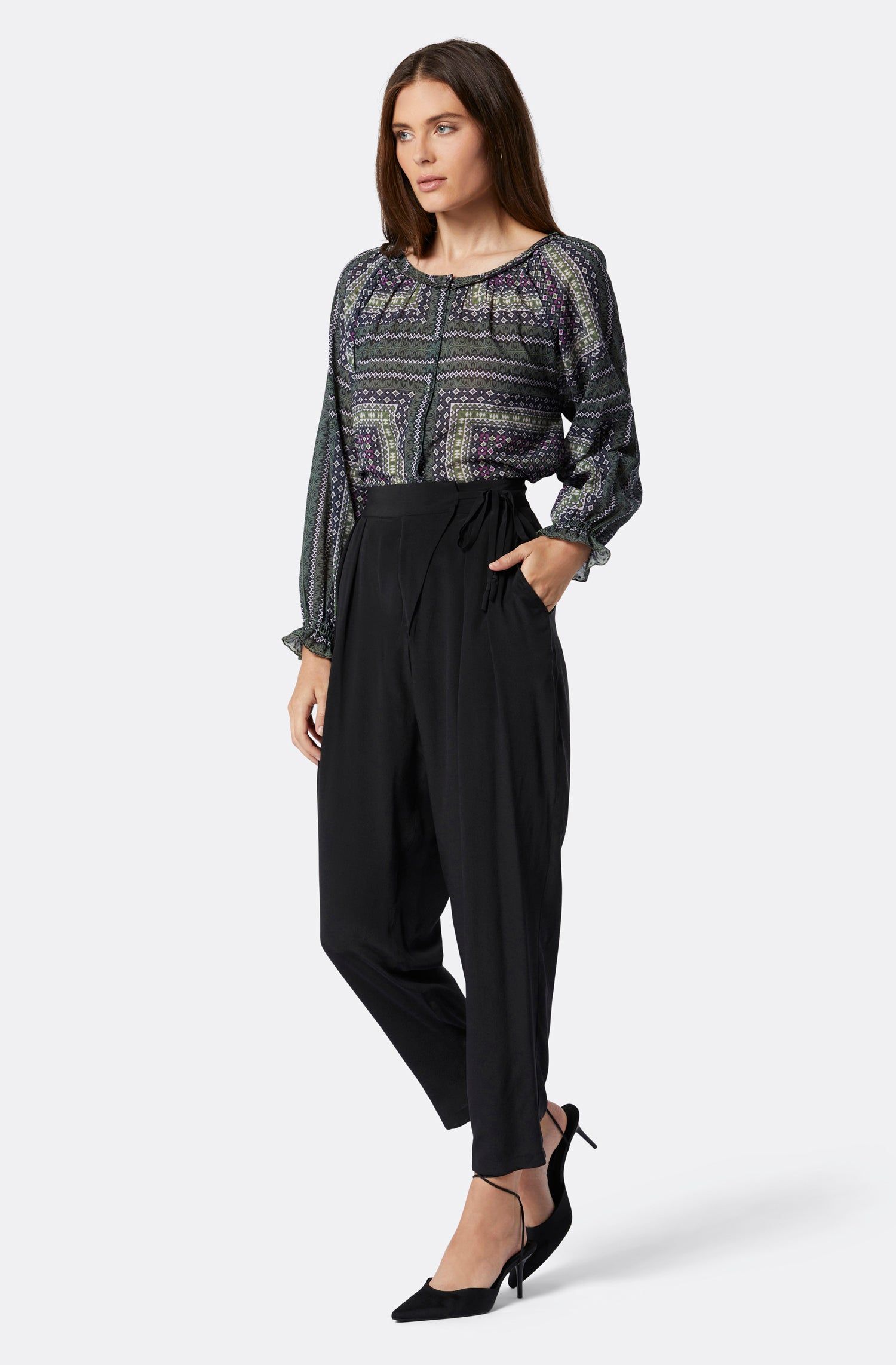 Moneta Long Sleeve Cotton Top sold by Joie product image thumbnail 4