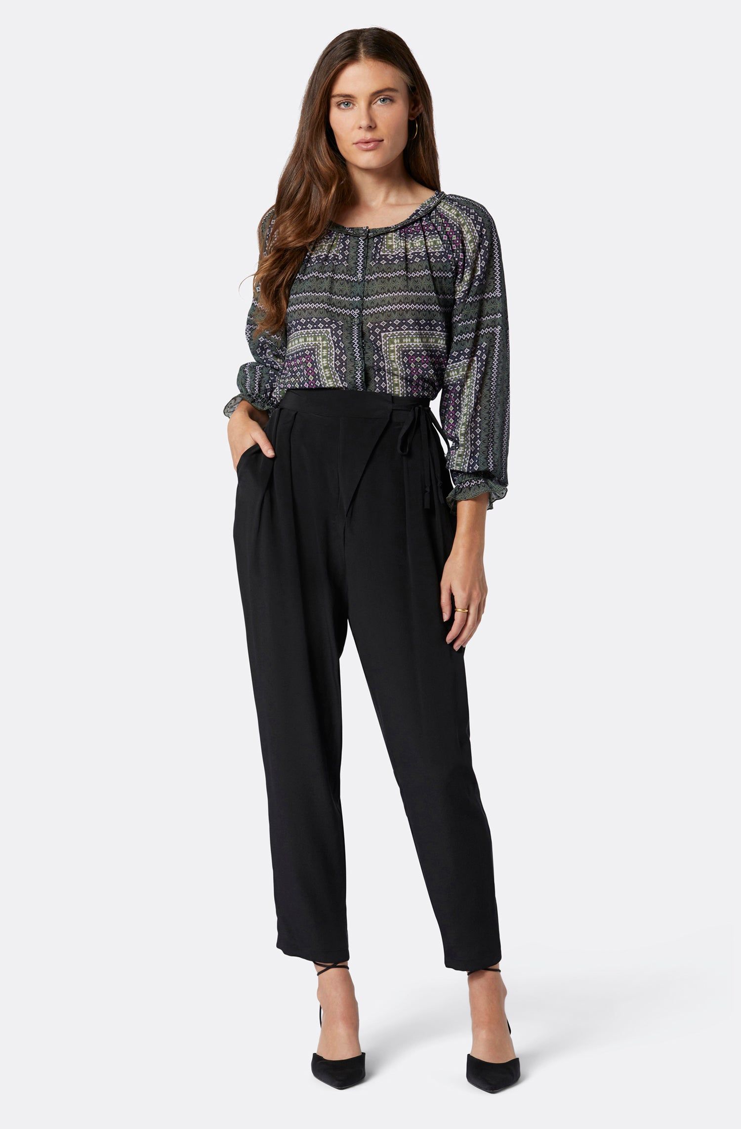 Moneta Long Sleeve Cotton Top sold by Joie product image thumbnail 2