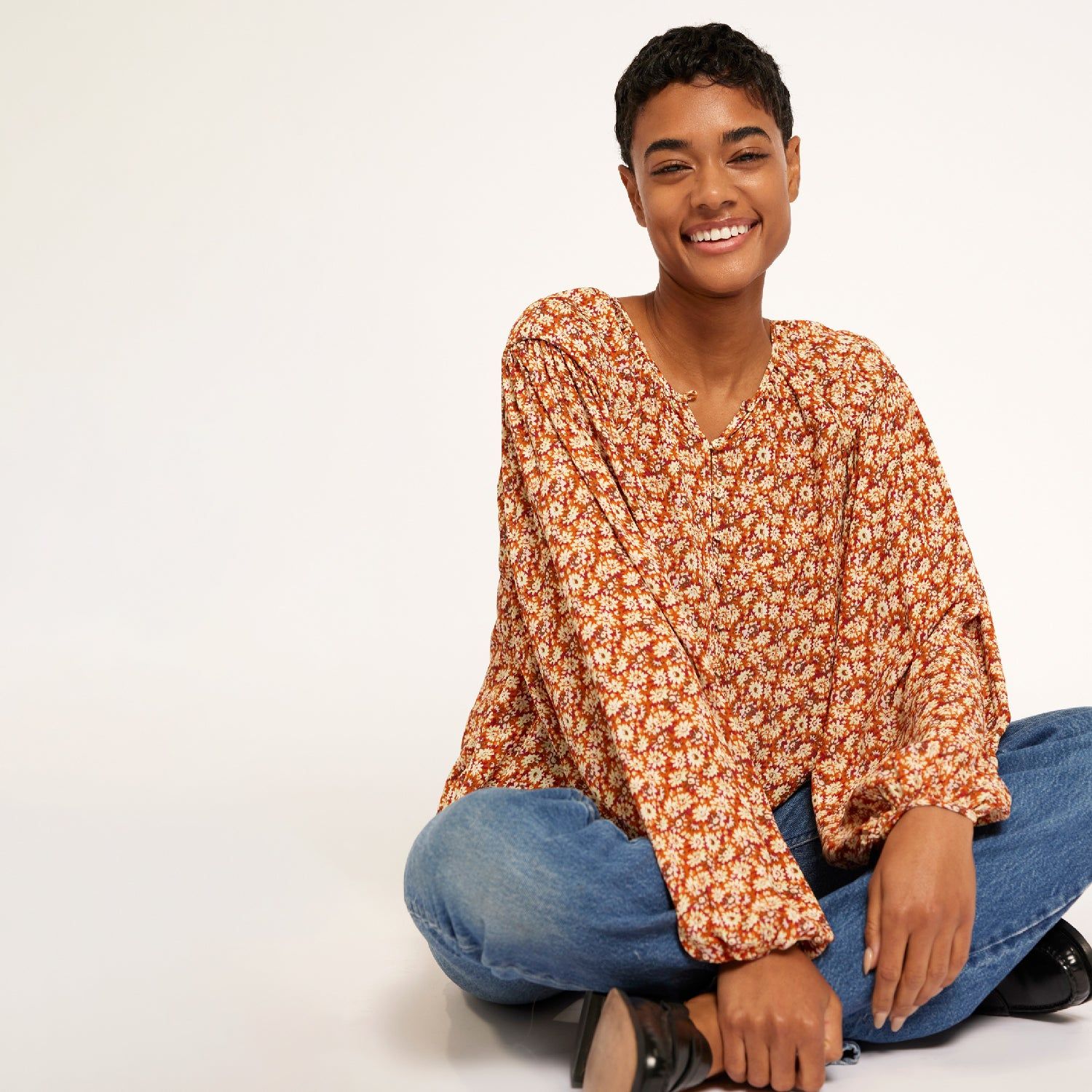 Jenny Long Sleeve Shirt sold by Joie product image thumbnail 5