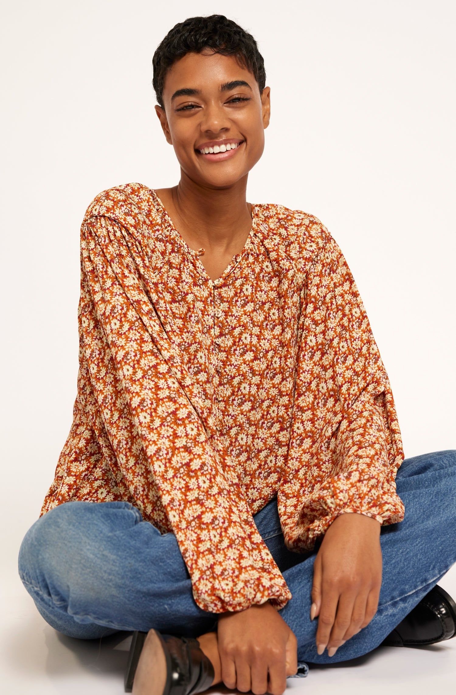 Jenny Long Sleeve Shirt sold by Joie