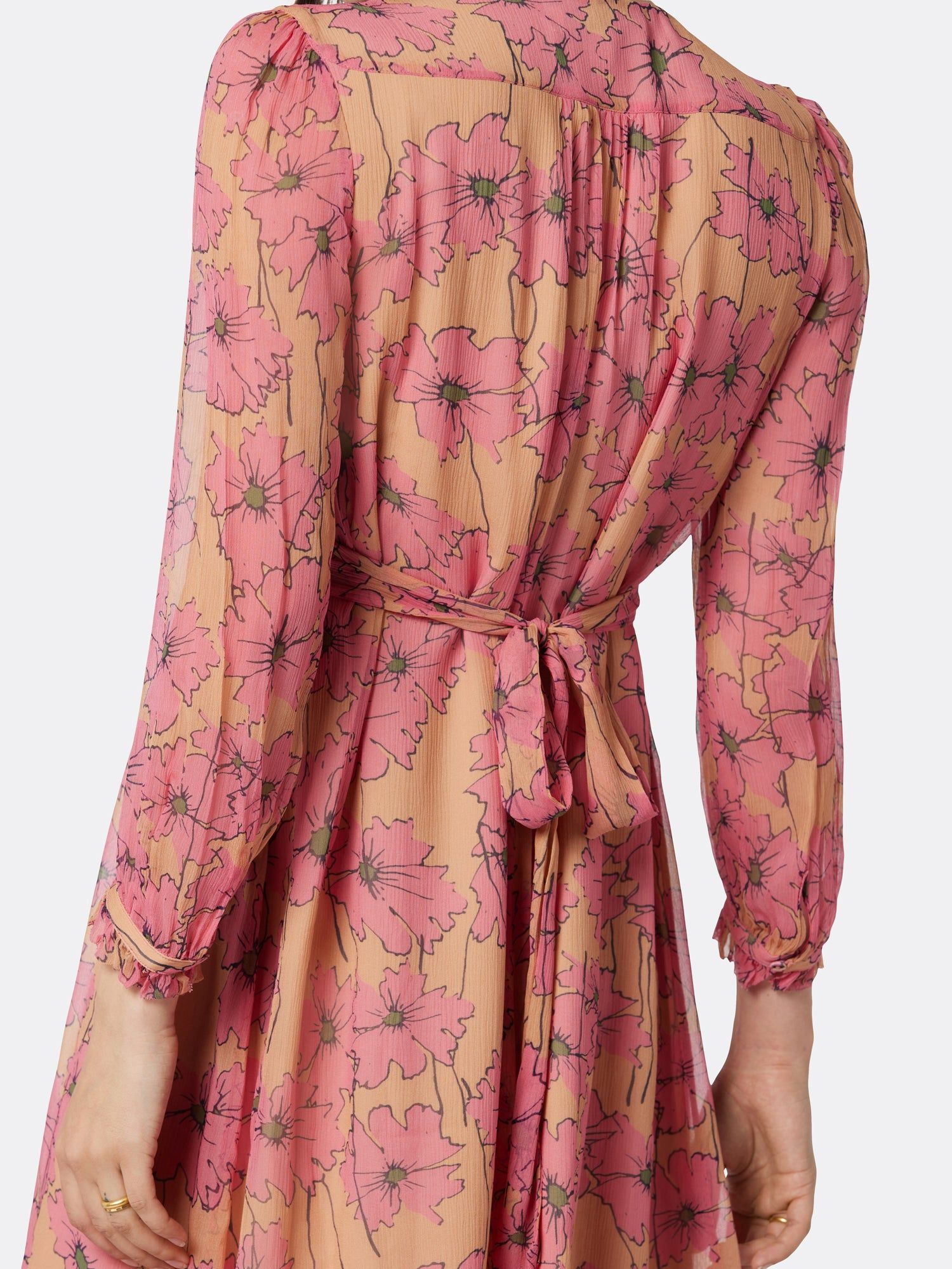 Kaz Midi Silk Dress sold by Joie product image thumbnail 4
