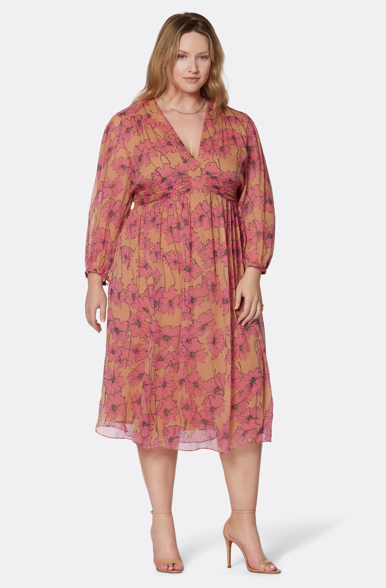 Kaz Midi Silk Dress sold by Joie product image thumbnail 10