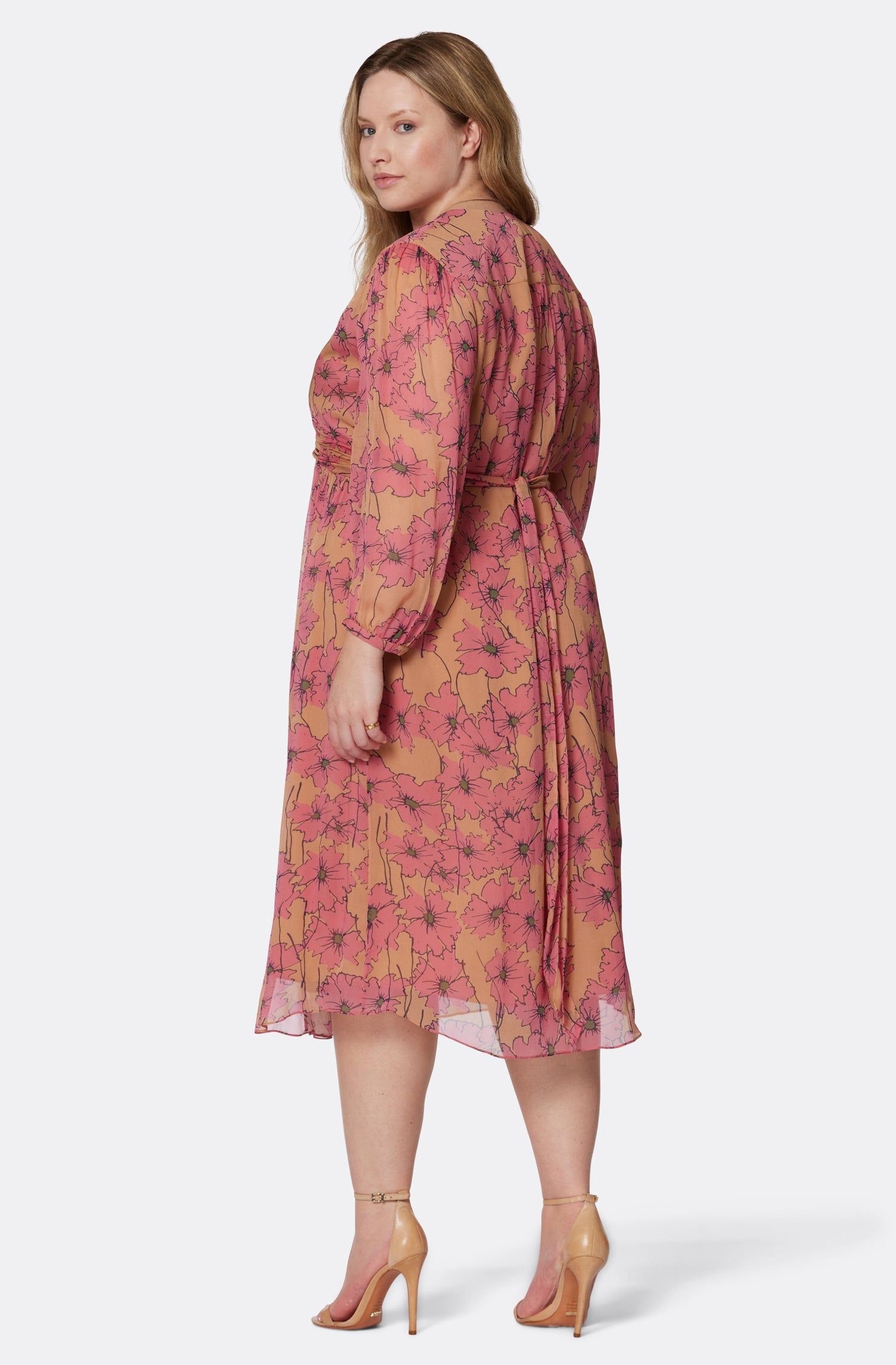 Kaz Midi Silk Dress sold by Joie product image thumbnail 11