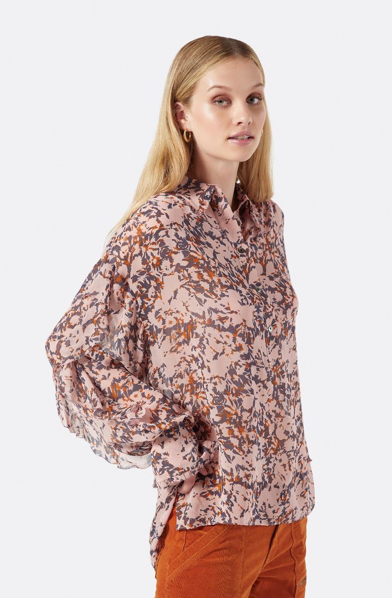 Dulumie Long Sleeve Silk Top sold by Joie product image thumbnail 4
