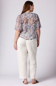 Mikayla Short Sleeve Silk Top sold by Joie
