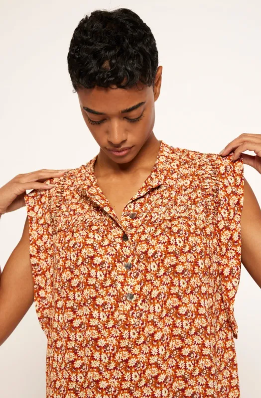 Marley Short Sleeve Top sold by Joie