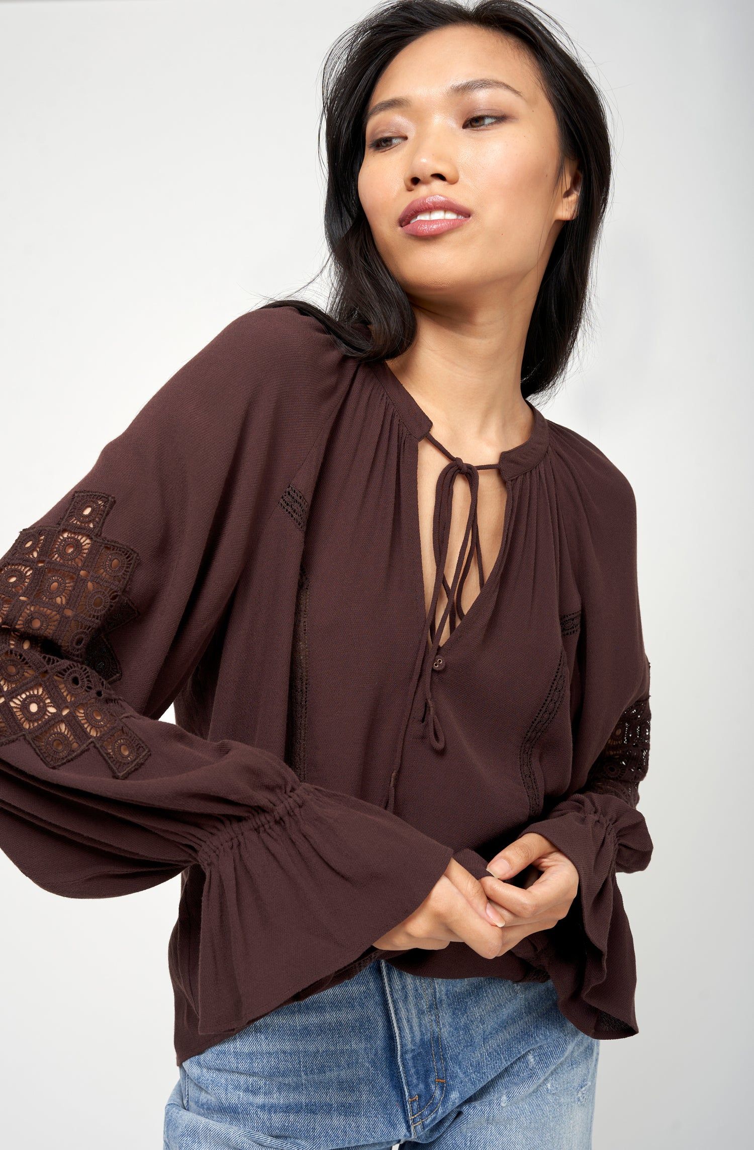 Jayne Long Sleeve Top sold by Joie