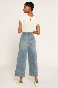 Rosetta Wide Crop Jean sold by Joie
