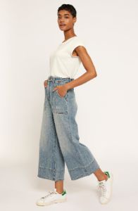 Rosetta Wide Crop Jean sold by Joie