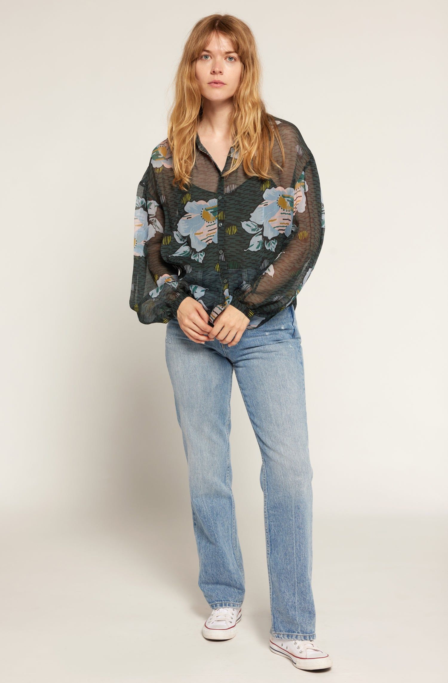 Matilda Long Sleeve Silk Top sold by Joie product image thumbnail 3