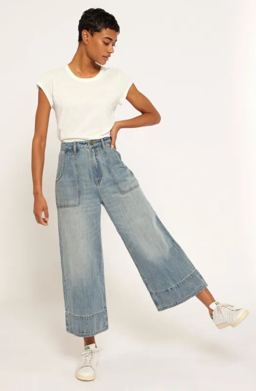 Rosetta Wide Crop Jean sold by Joie