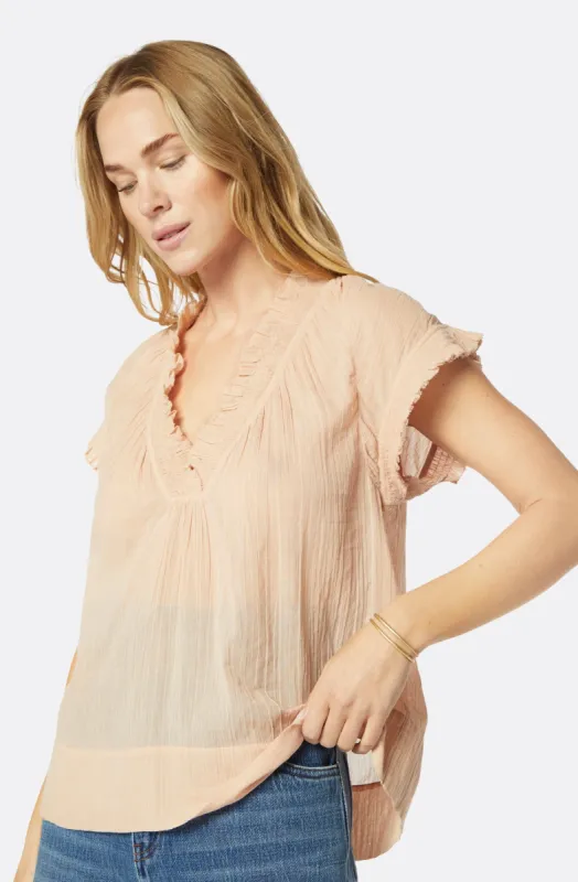 Drawley Cotton Top sold by Joie