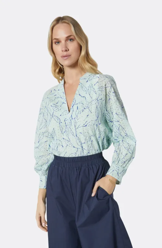 Perci Long Sleeve Cotton Top sold by Joie