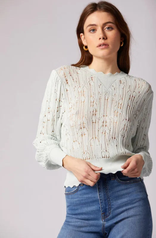 Cinzia Crew Neck Sweater sold by Joie