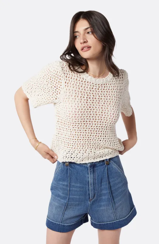 Lupine Crewneck Cotton Sweater sold by Joie