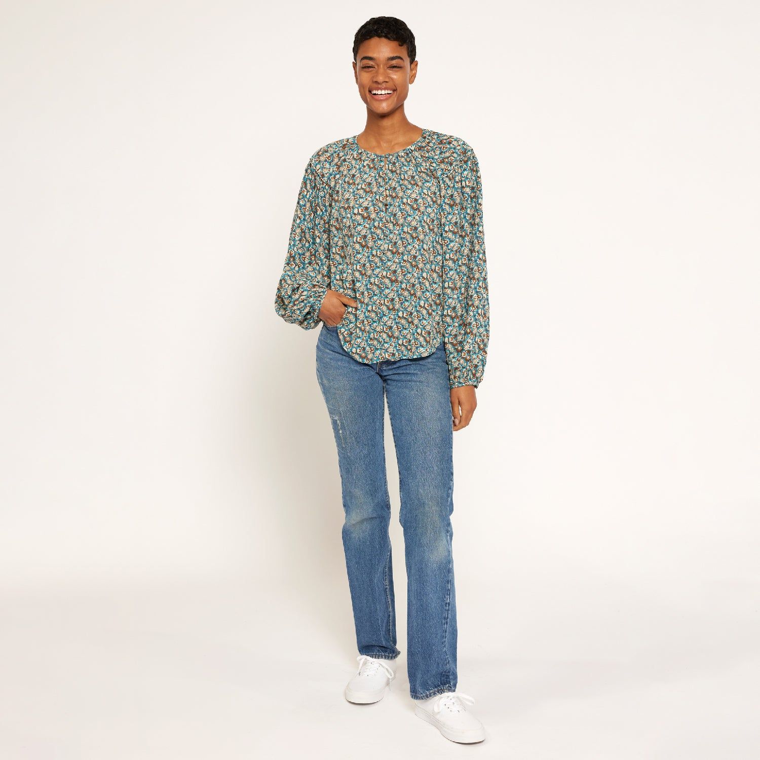 Jenny Long Sleeve Shirt sold by Joie product image thumbnail 5