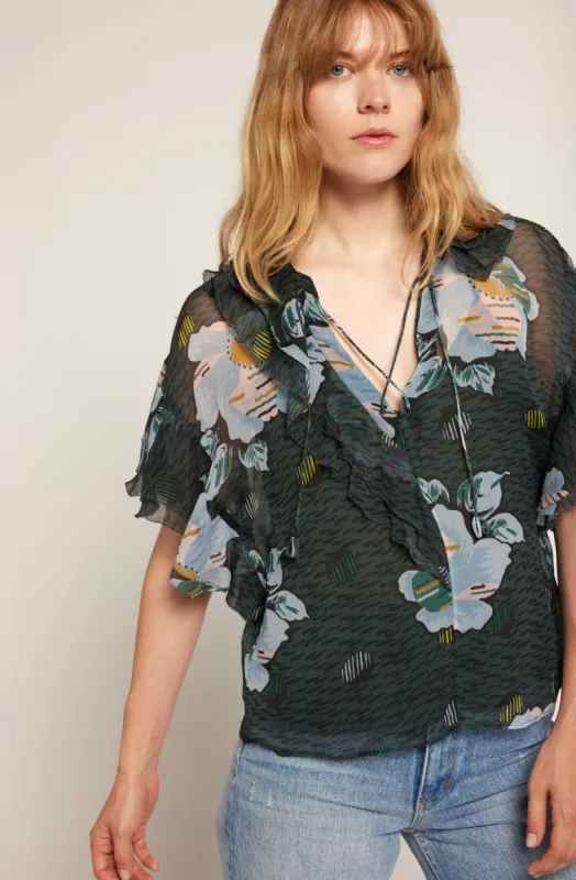 Devon Short Sleeve Top sold by Joie